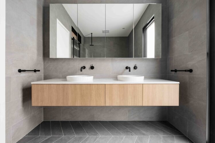 Modern Bathroom Vanity with Clean Lines